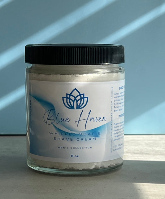 Blue Haven Whipped Soap & Shave Cream