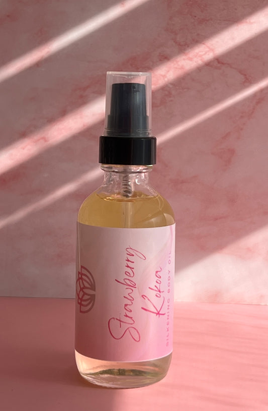 Strawberry Kokoa Silkening Body Oil